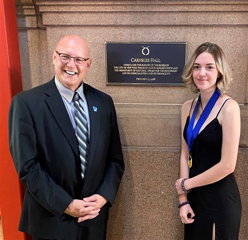 Melina Larson and Jim Kiblinger